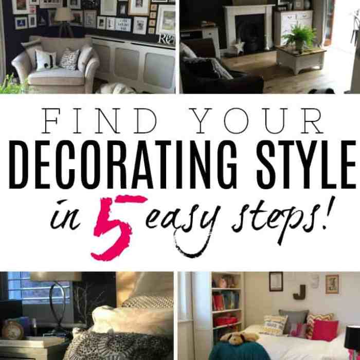 How to figure out your style when decorating