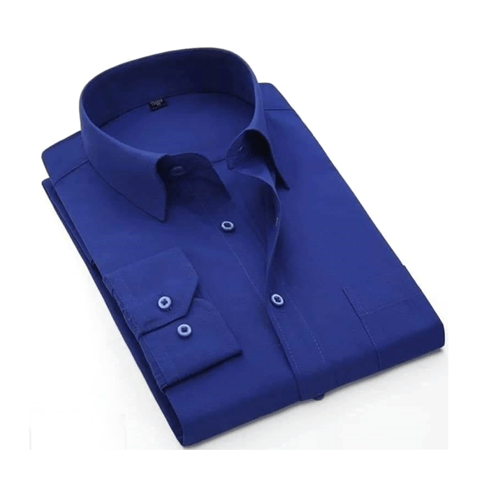 Royal blue mens dress shirts