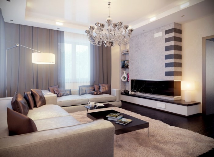 How to decorate your living room modern style