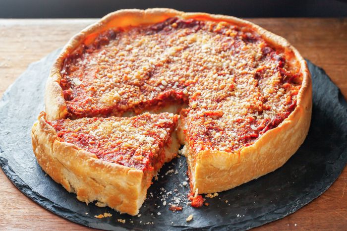 How to cook a frozen chicago style pizza