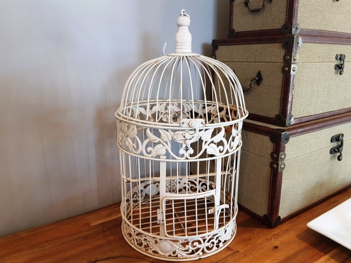 How to make a bird cage decoration